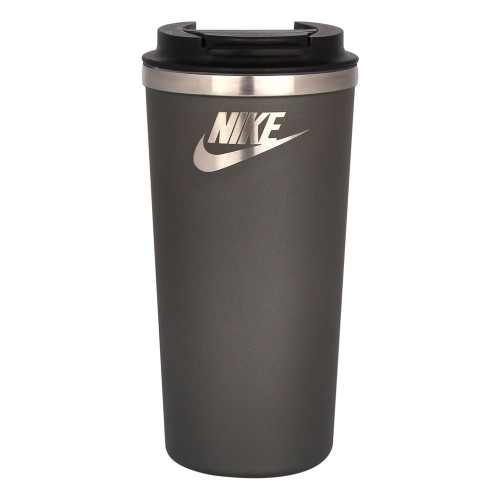 Термокружка вакуумная Palermo, серая, матовая поверхность