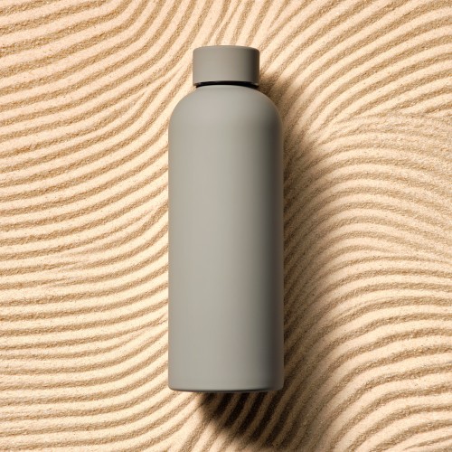 Термобутылка вакуумная герметичная Прима (Prima), серая