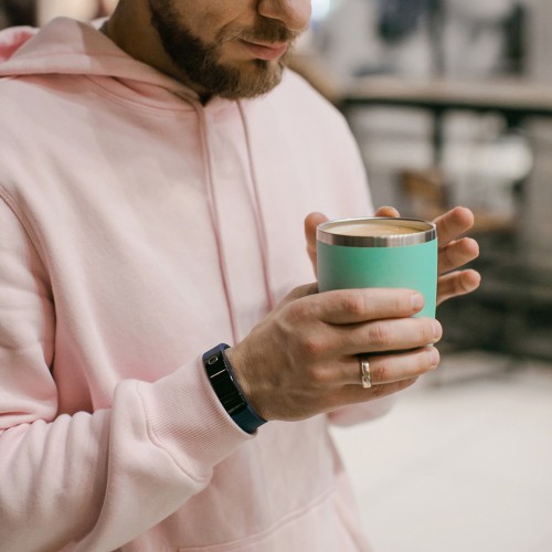 Термокружка вакуумная Вива (Viva), аква