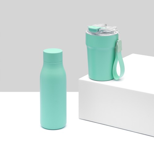 Термобутылка вакуумная герметичная Севилла (Sevilla), аква