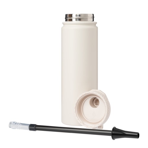 Термобутылка вакуумная герметичная Савона (Savona), бежевая