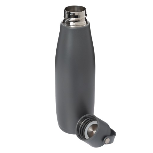 Термобутылка вакуумная герметичная Боска (Bosca), серая