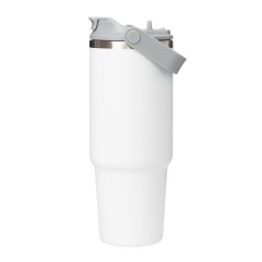 Термокружка вакуумная Монтана (Montana), белая