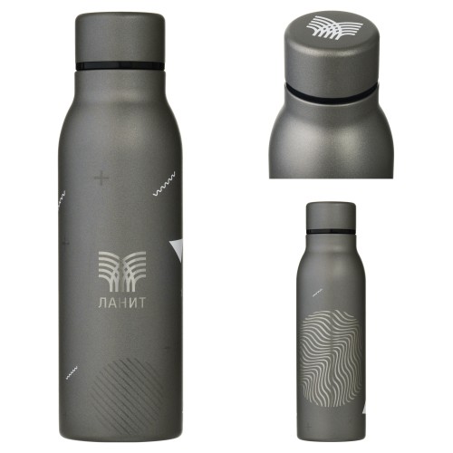 Термобутылка вакуумная герметичная Соренто (Sorento), серая