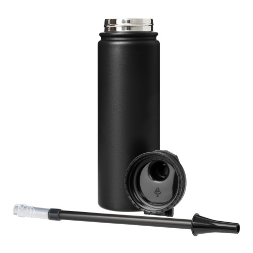 Термобутылка вакуумная герметичная Савона (Savona), черная