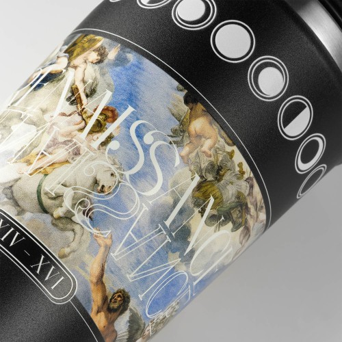 Термокружка вакуумная Палермо (Palermo), черная