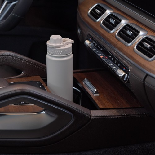 Термобутылка вакуумная герметичная Савона (Savona), бежевая