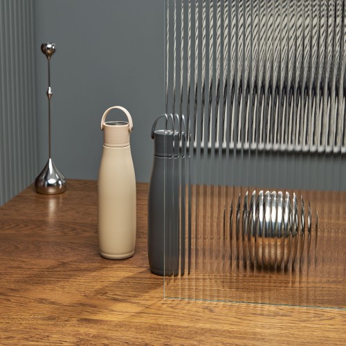 Термобутылка вакуумная герметичная Боска (Bosca), серая