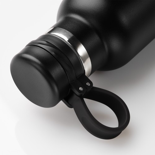 Термобутылка вакуумная герметичная Модена (Modena), черная