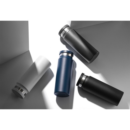 Термобутылка вакуумная герметичная Allegra, серая