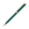 Шариковая ручка Бенуа (Benua), зеленая/позолота