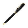 Шариковая ручка Тесоро (Tesoro), черная/позолота