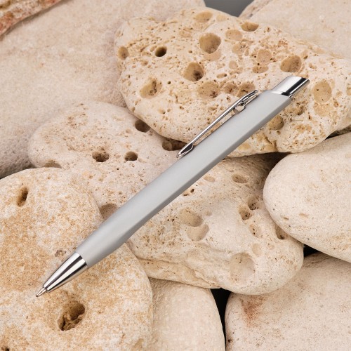 Шариковая ручка Пирамид Нео (Pyramid NEO), серебро