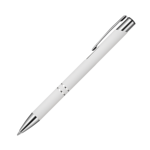 Шариковая ручка Альфа (Alpha), белая