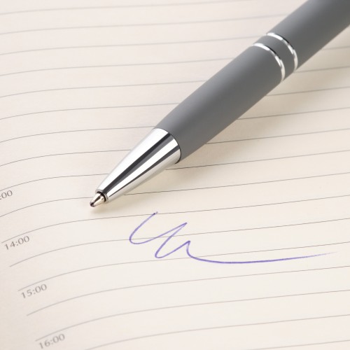 Шариковая ручка Комет Нео (Comet NEO), серая