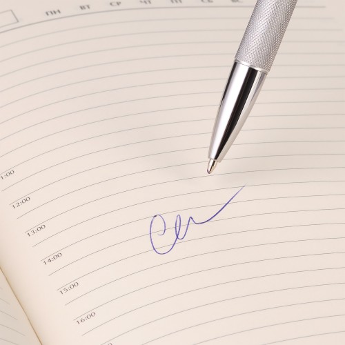 Шариковая ручка Леви (Levi), серая