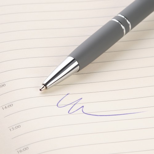 Шариковая ручка Комет Нео (Comet NEO), серая