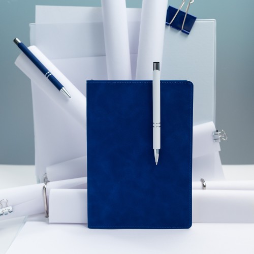 Шариковая ручка Альфа (Alpha), белая