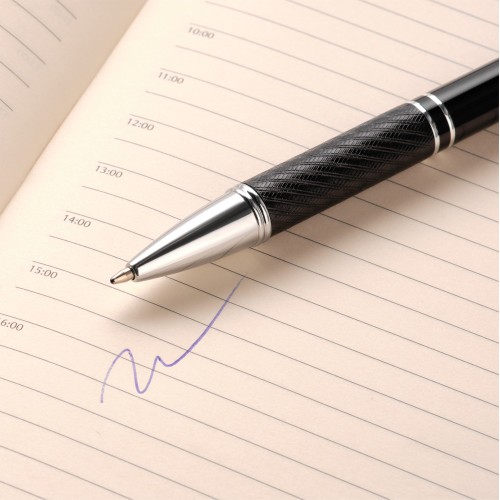 Шариковая ручка Крокус (Crocus), черная