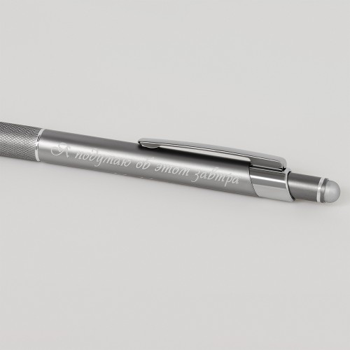 Шариковая ручка Леви (Levi), серая