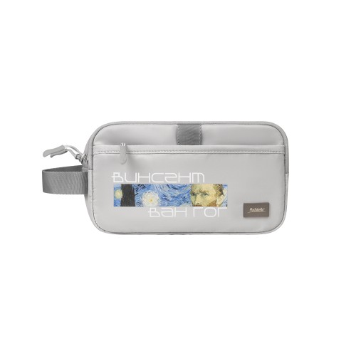 Дорожная косметичка Бостон (Boston), серая