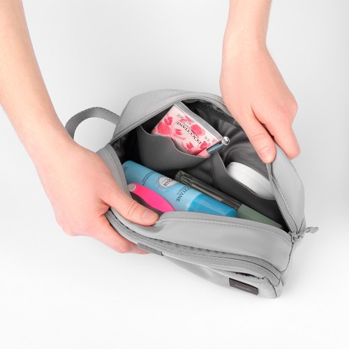 Дорожная косметичка Бостон (Boston), серая