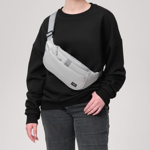 Поясная сумка Бостон (Boston), серый