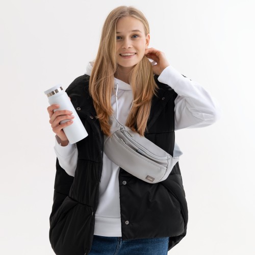 Поясная сумка Бостон (Boston), серый