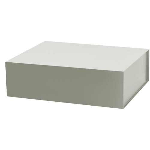 Подарочная коробка-трансформер большая, серая
