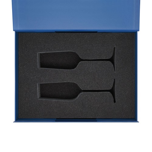 Ложемент под 2 бокала для шампанского в среднюю коробку-трансформер (арт. 695721)