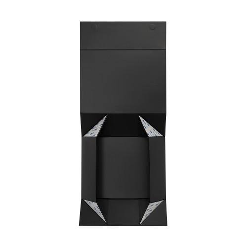 Подарочная коробка-трансформер средняя, черная