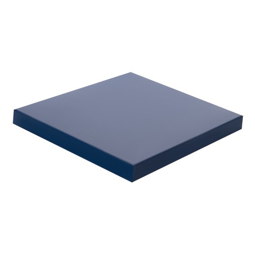 Подарочная коробка с ложементом для ежедневника и ручки, синяя