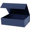 Подарочная коробка-трансформер большая, синяя Подарочная коробка-трансформер большая, синяя