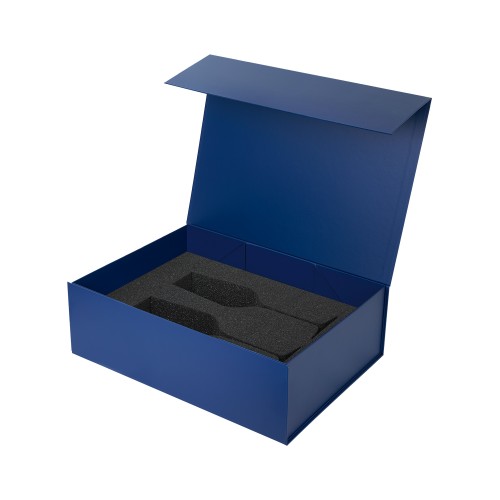 Ложемент под 2 бокала для шампанского (рифленое стекло) в среднюю коробку-трансформер (арт. 695721)