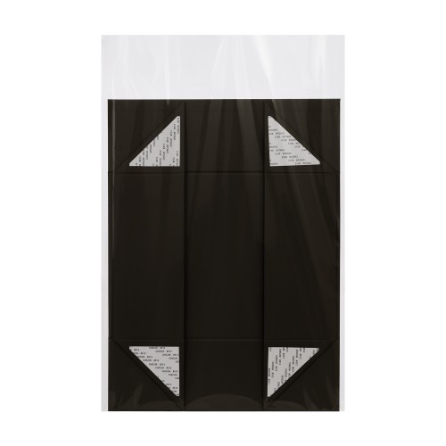 Подарочная коробка-трансформер средняя, черная