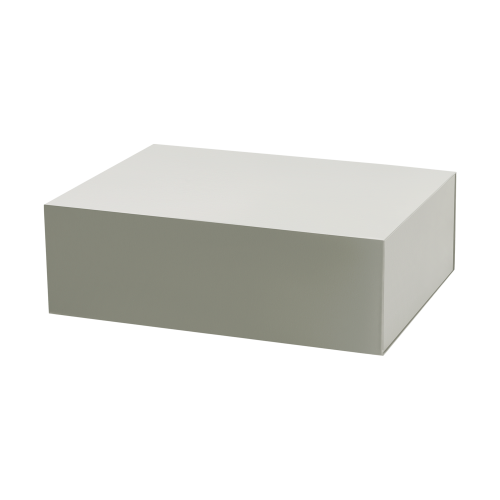 Подарочная коробка-трансформер средняя, серая