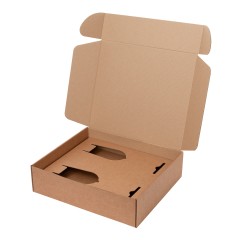 Доп. ложемент под 2 бокала для шампанского (для рифленого стекла) в универсальную коробку (арт. 21006.020)