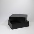 Подарочная коробка-трансформер средняя, черная