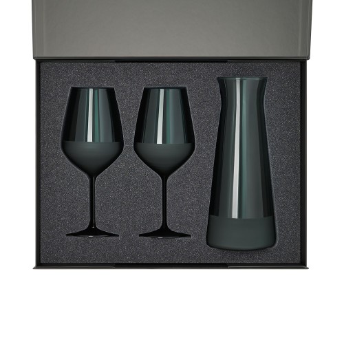 Ложемент под 2 бокала для вина + декантер в большую коробку-трансформер (арт. 695722)