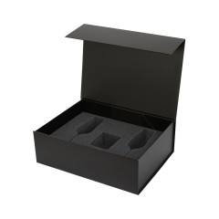 Ложемент под свечу Энигма (Enigma) + 2 бокала для шампанского в среднюю коробку-трансформер (арт. 695721)