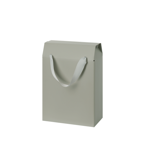 Подарочная коробка-пакет универсальная малая, серая