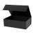 Подарочная коробка-трансформер средняя, черная