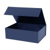 Подарочная коробка-трансформер средняя, синяя Подарочная коробка-трансформер средняя, синяя