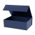 Подарочная коробка-трансформер средняя, синяя