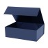 Подарочная коробка-трансформер средняя, синяя