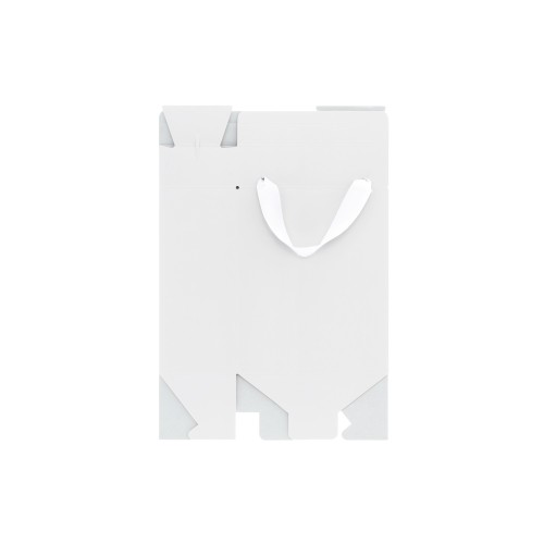 Подарочная коробка-пакет универсальная малая, белая