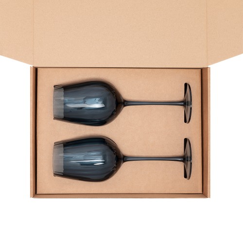 Доп. ложемент под 2 бокала для вина (для рифленого стекла) в среднюю универсальную коробку (арт. 21002.020)