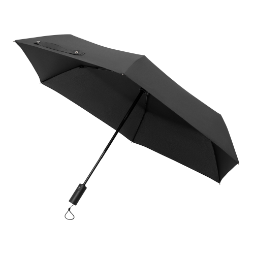 Зонт складной Филтон (Filton), черный с системой безопасности (Safety System)