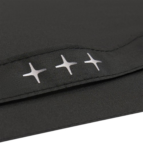 Зонт складной Филтон (Filton), черный с системой безопасности (Safety System)