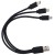 Кабель USB 3 в 1 (Micro, Type-C, Lightning) Черный 6011.08